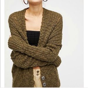 NWT Free People Fun Times Cardi Cardigan